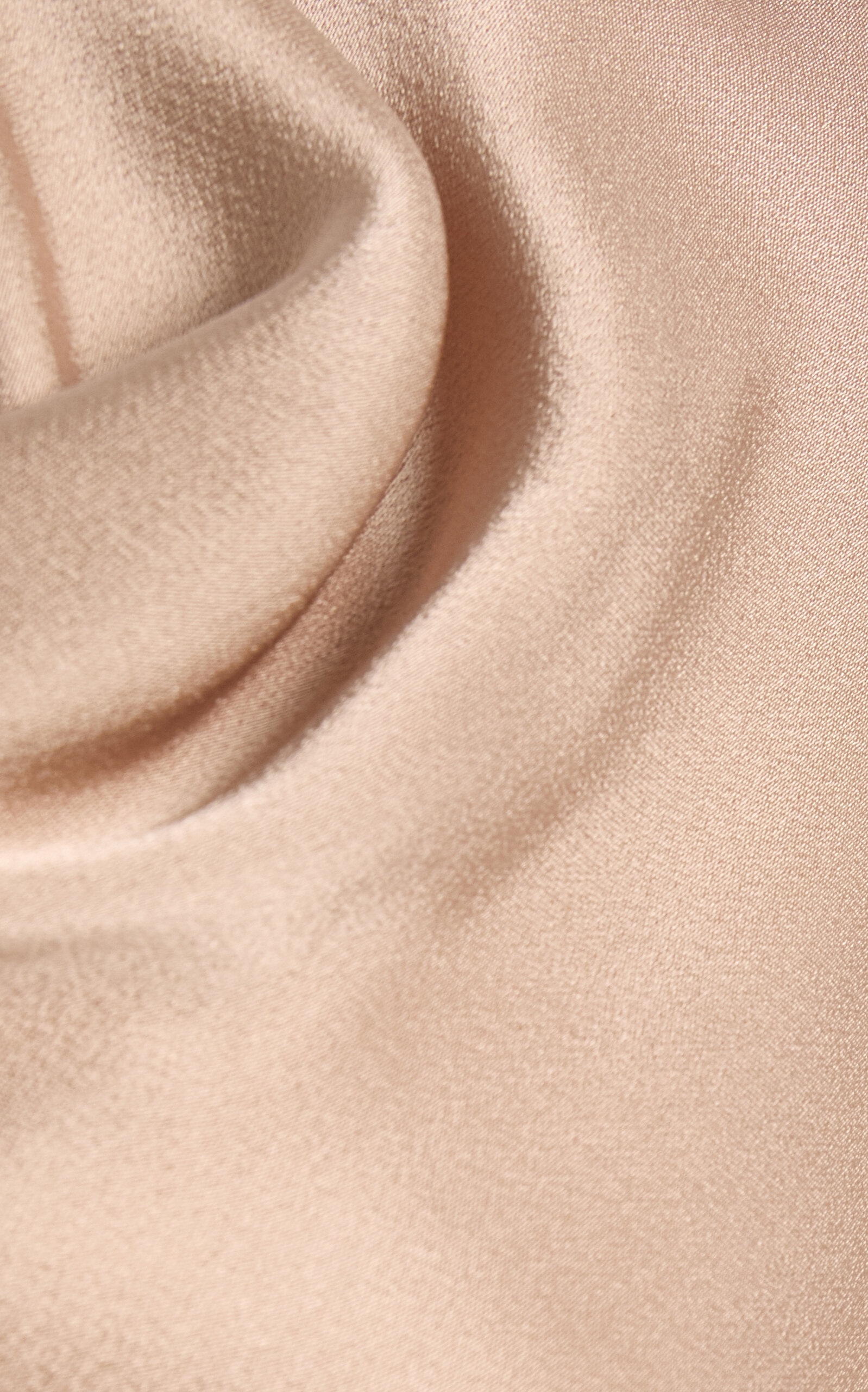 Satin Halter Gown neutral - 5