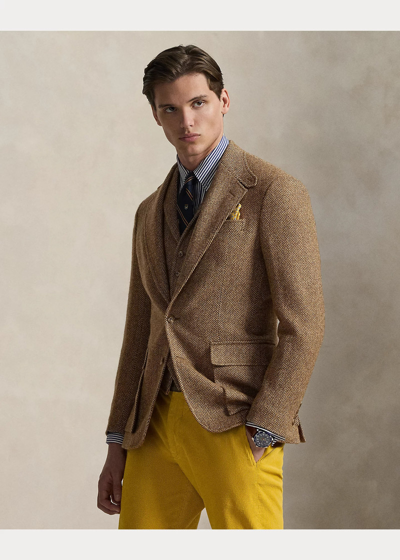 The RL67 Herringbone Tweed Jacket 3