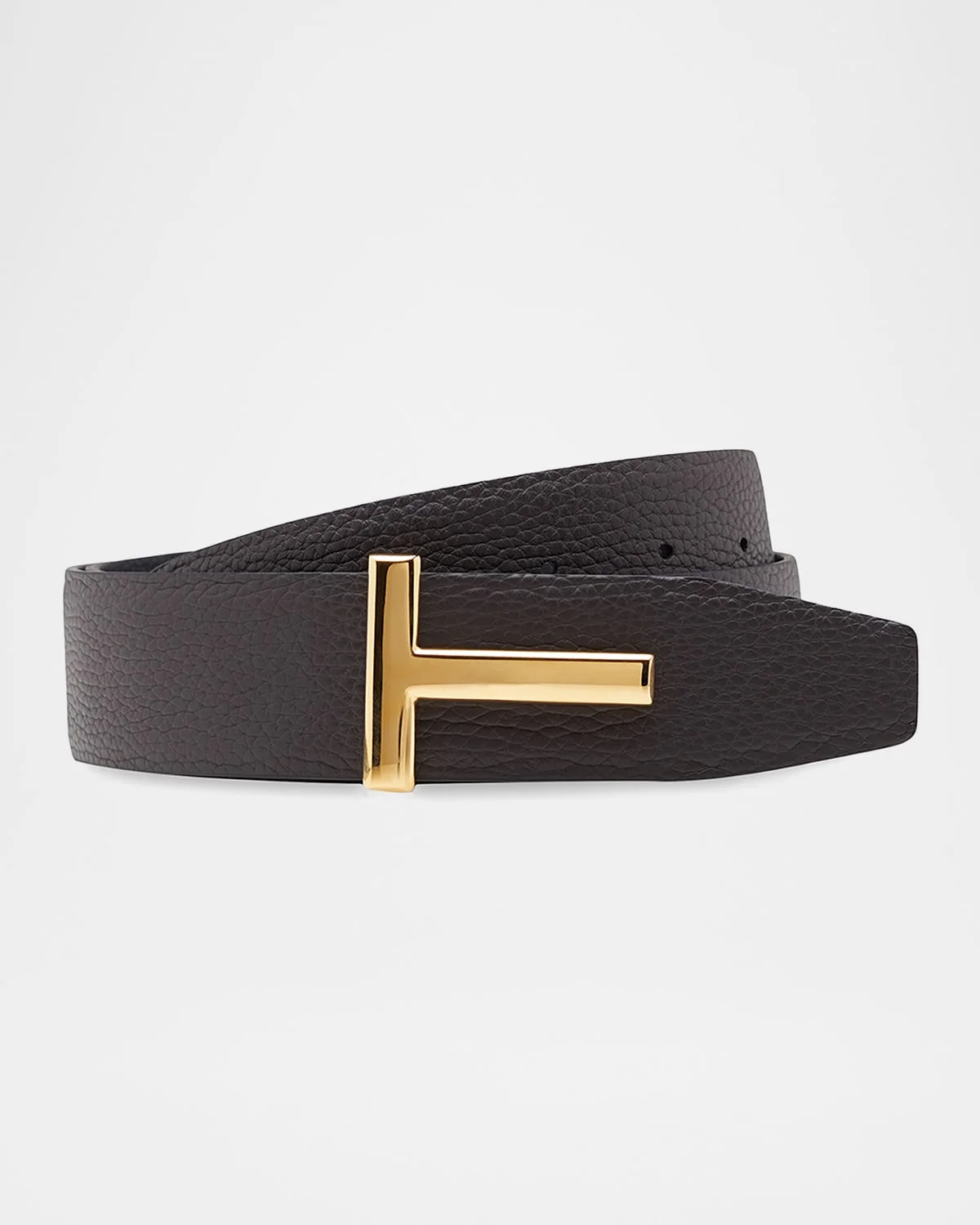 Men's Signature T Leather Belt - 1