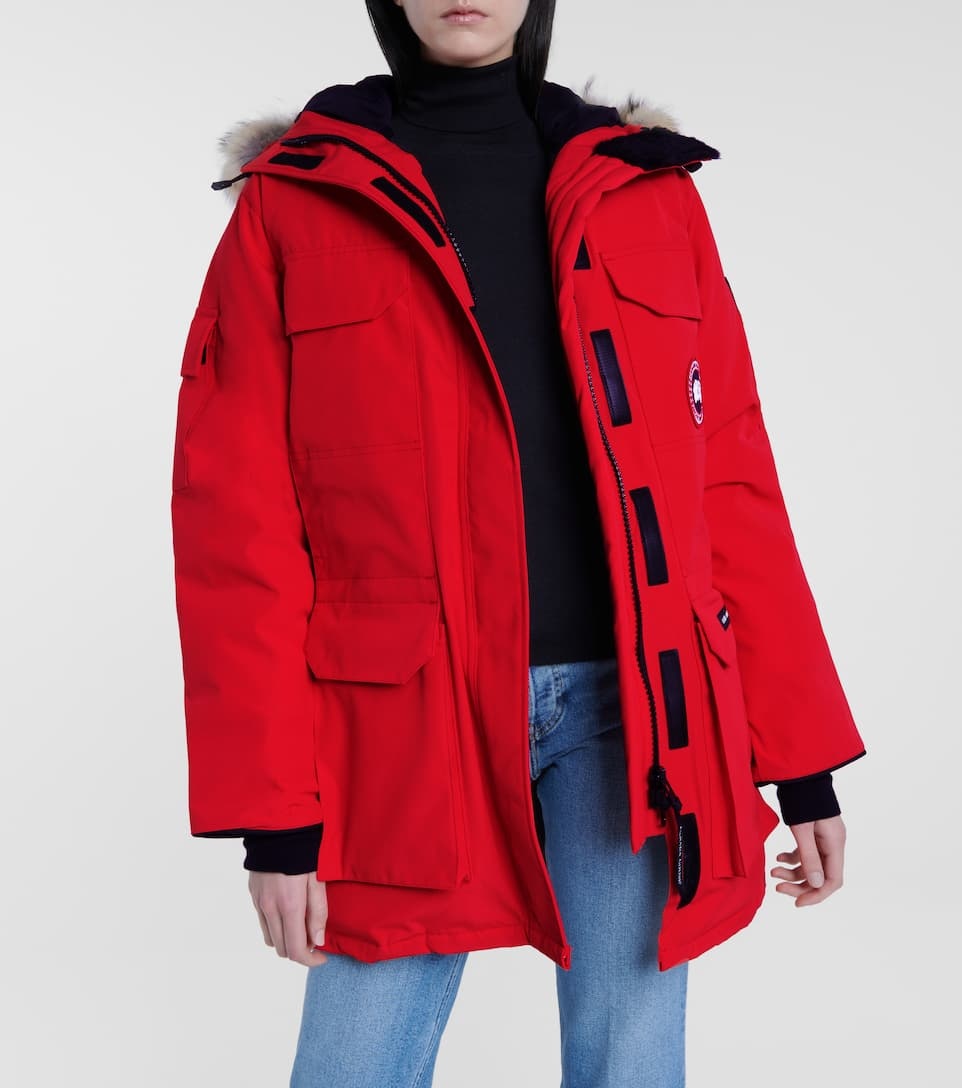 Expedition fur-trimmed down parka - 4
