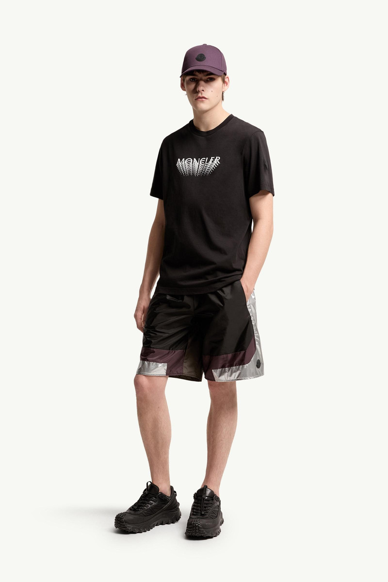 Moncler Logo Cotton Jersey T-Shirt outlook