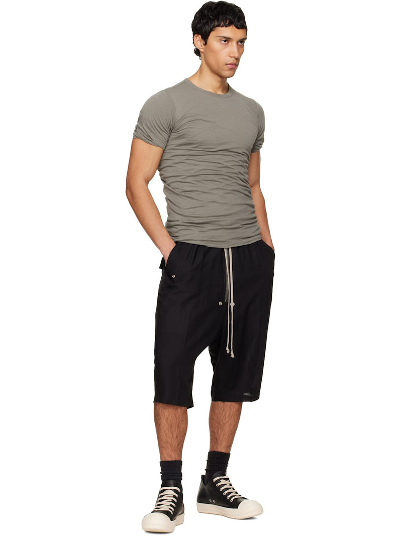 Rick Owens Gray Temple Double T-shirt outlook