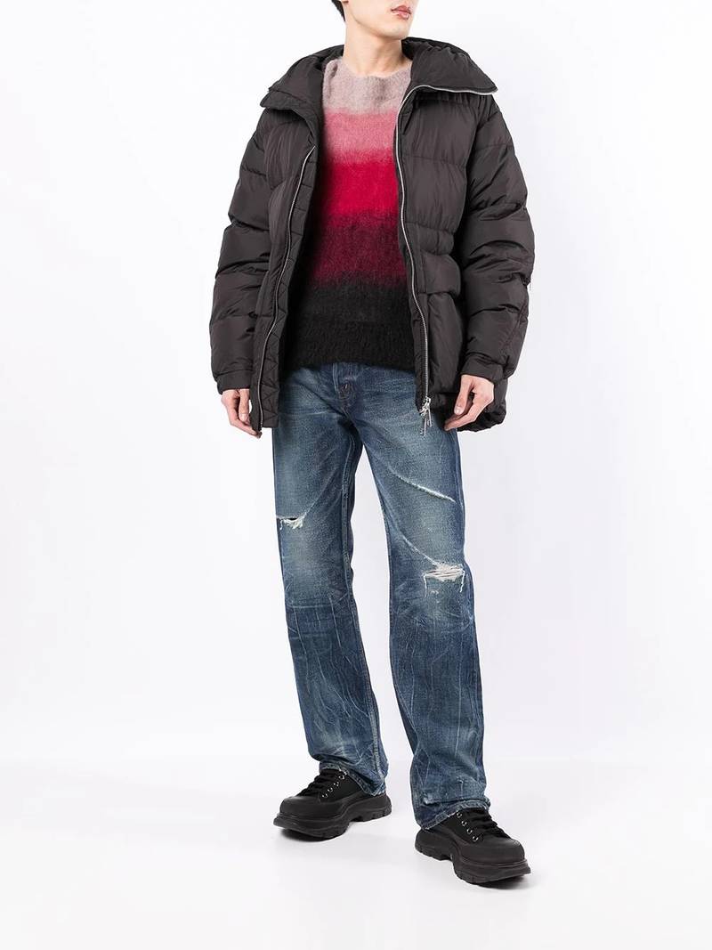 Khrisjoy hooded zip-up padded coat outlook