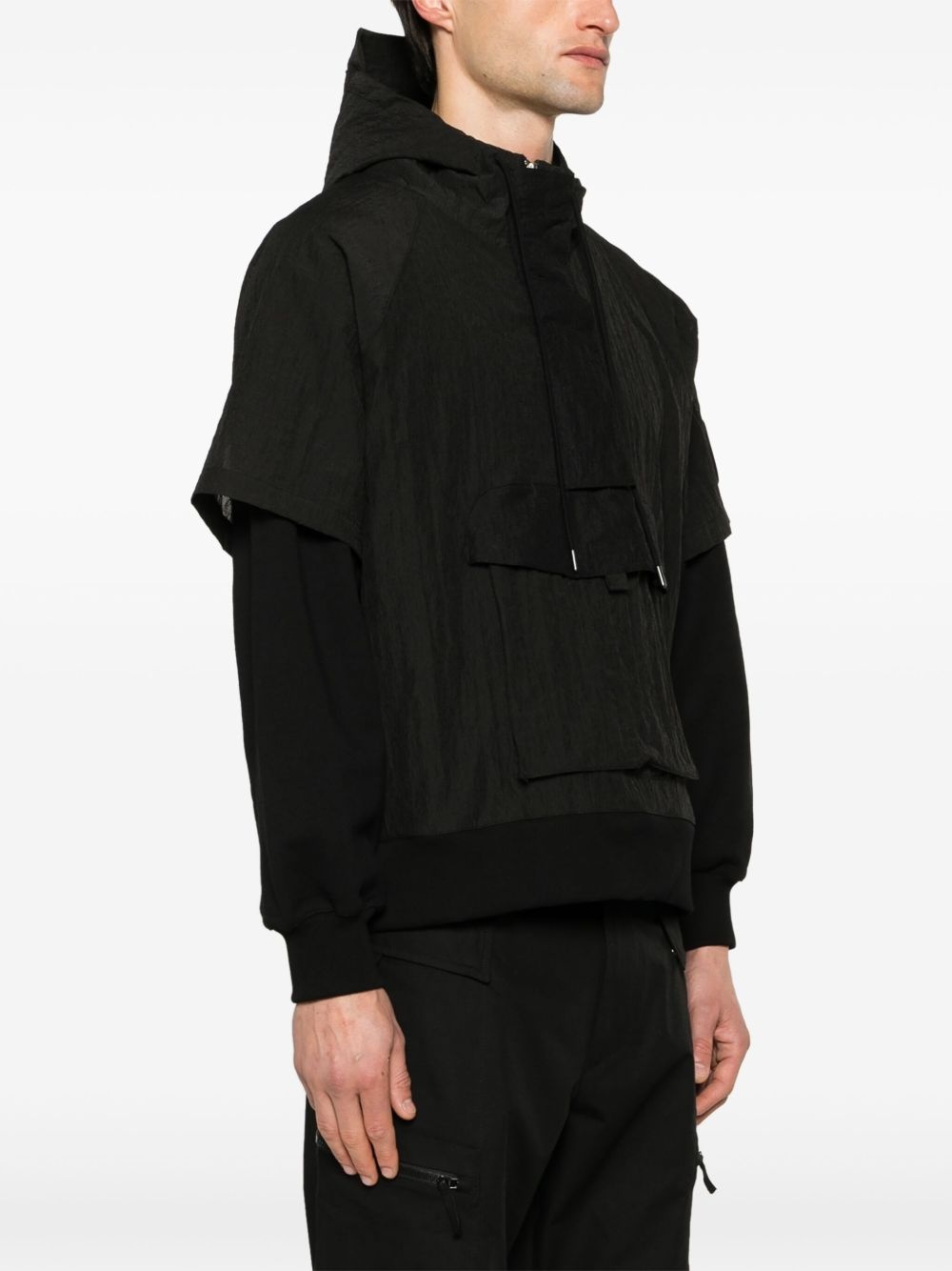 overlay "Onyx" hoodie - 3
