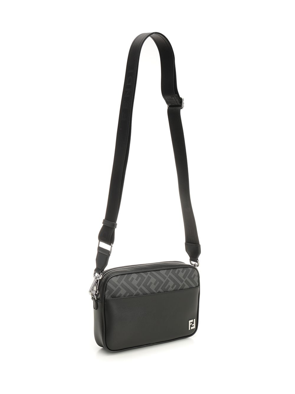 Camera Case Med V.Cover/Pu Ff Crossbody Bags Black - 2