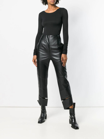 Rick Owens Lilies fitted round neck body outlook