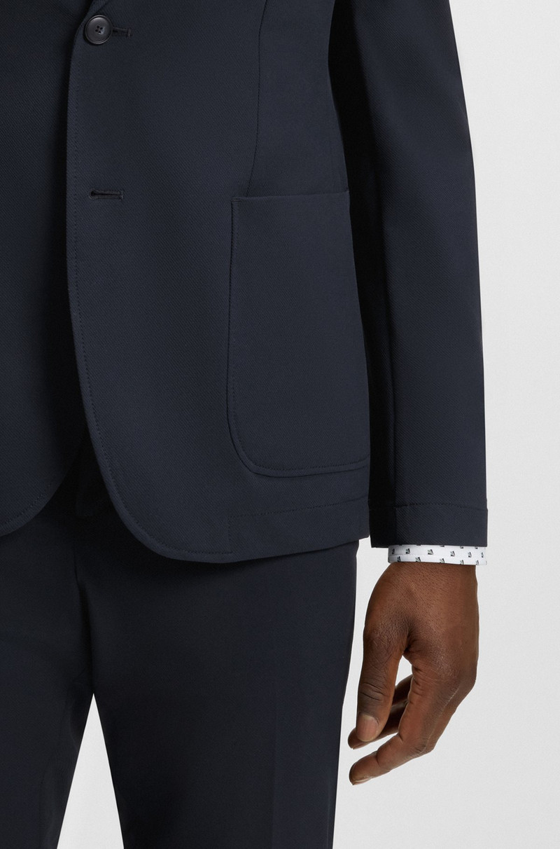 PACKABLE SLIM-FIT BLAZER IN WATER-REPELLENT STRETCH FABRIC 6