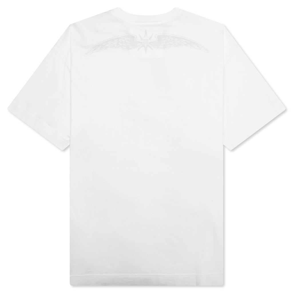 WINGS COTTON T-SHIRT - WHITE - 2