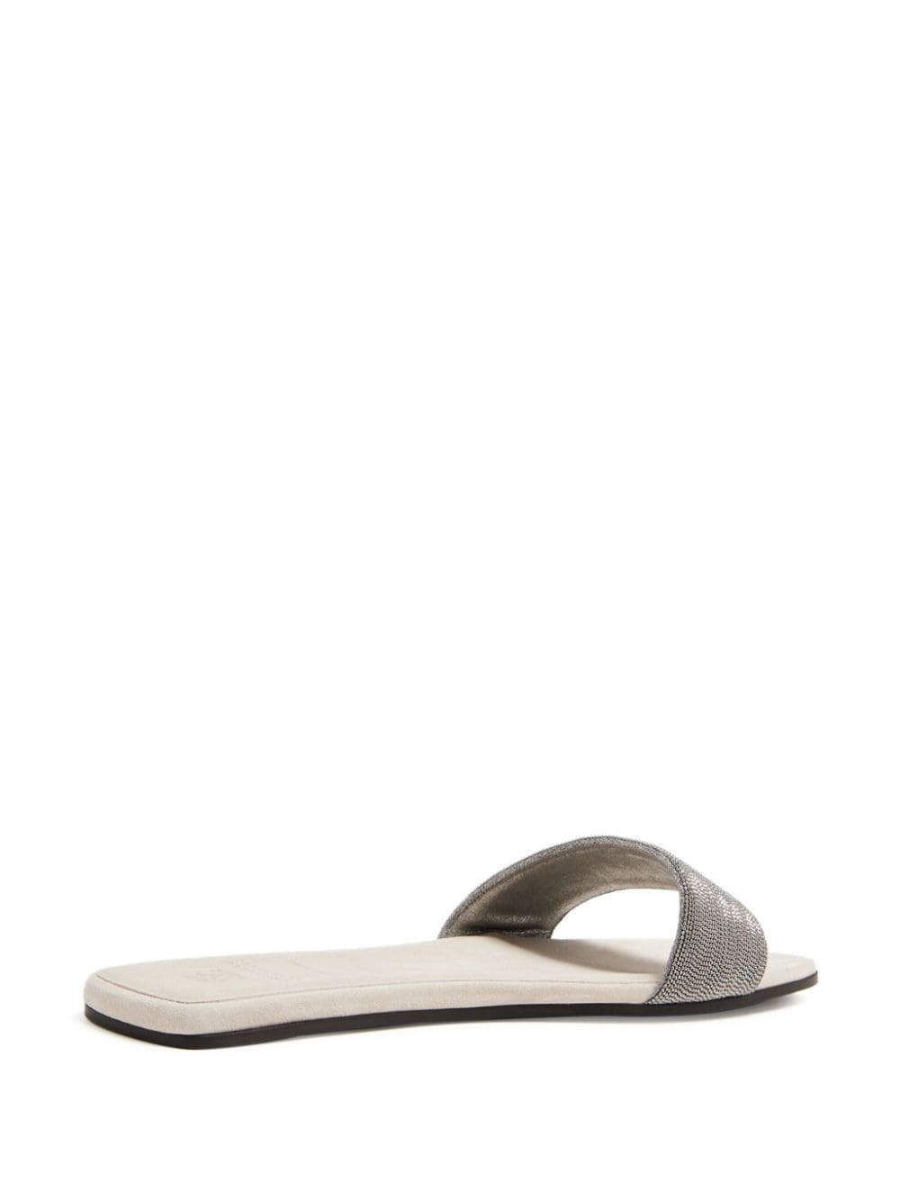 Monili leather slides - 3