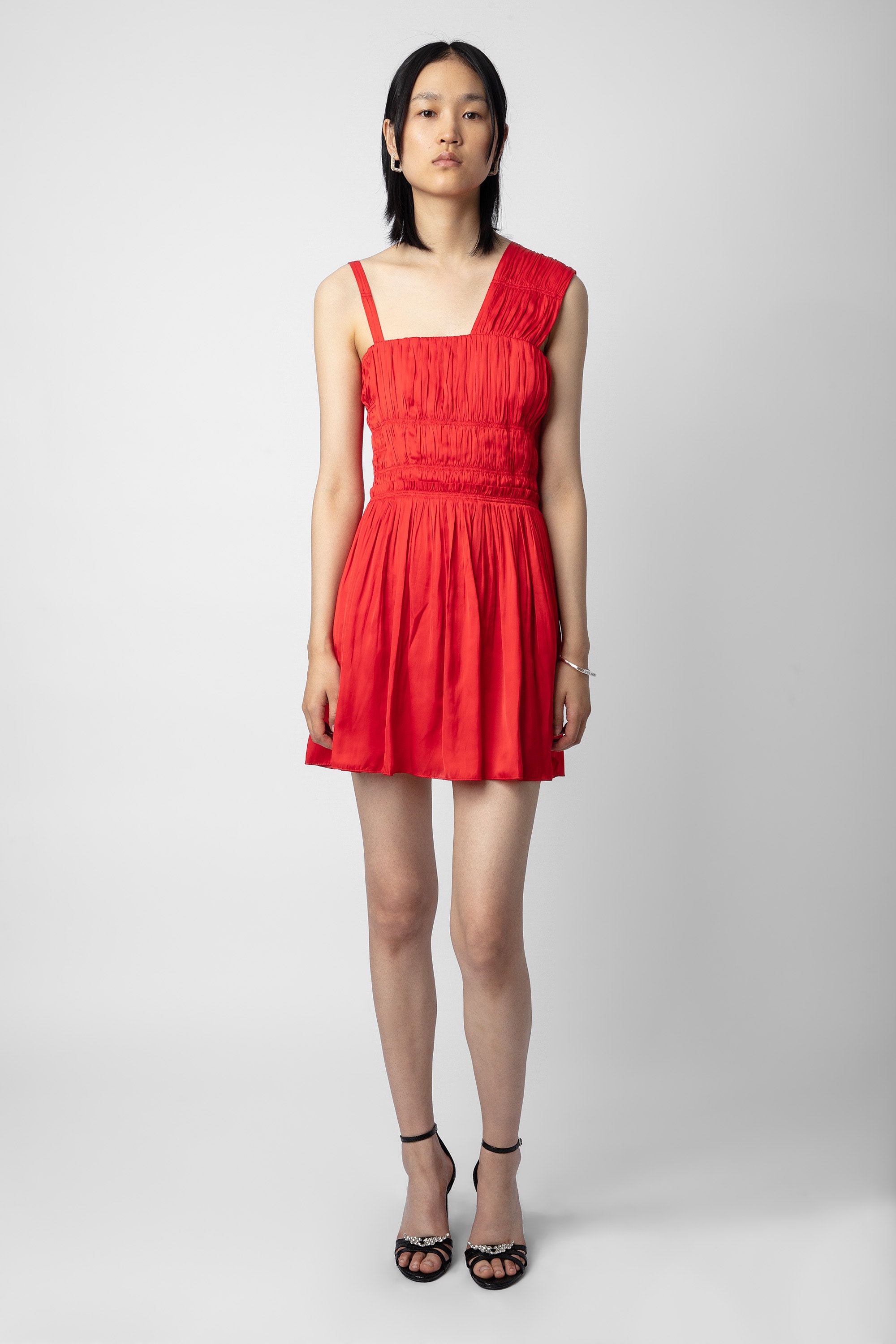 Roselie Satin Dress - 2