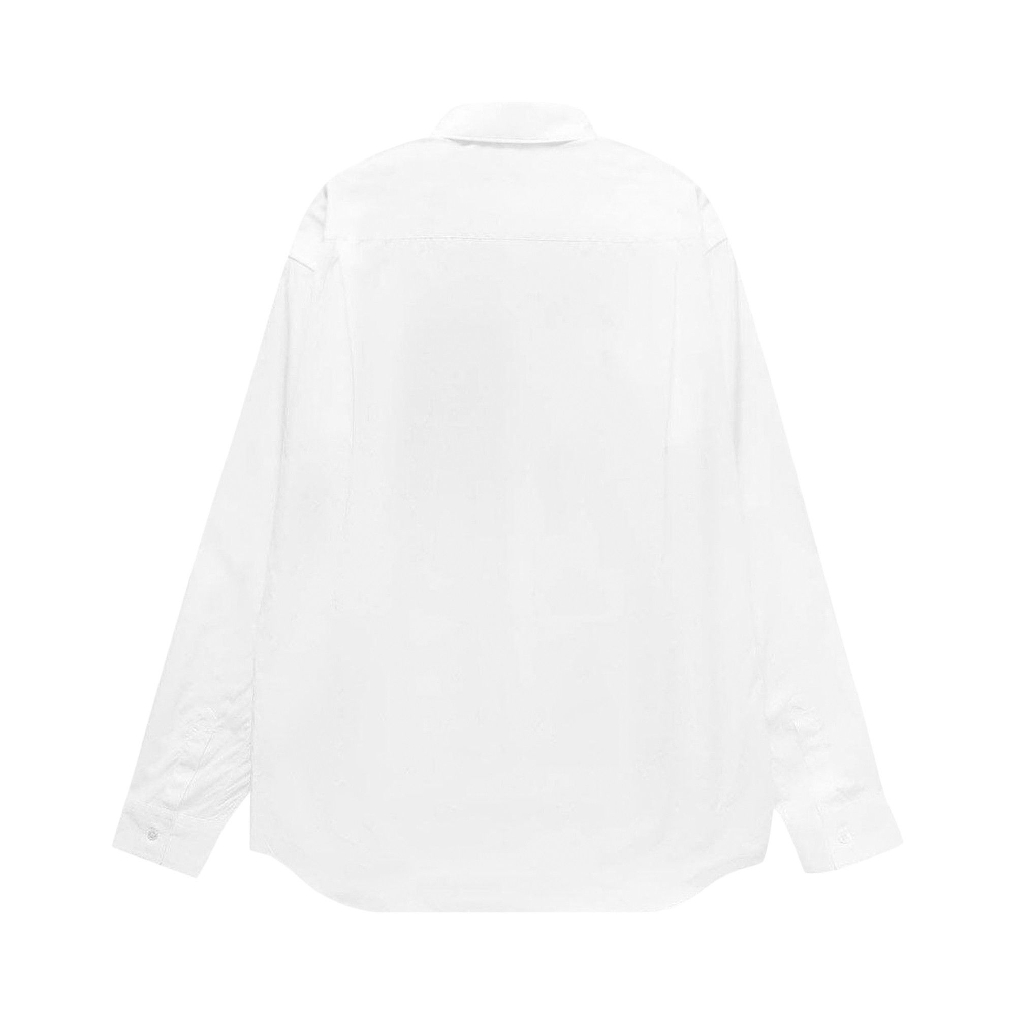 Comme des Garçons SHIRT x Brett Westfall Split Strawberry Long-Sleeve Shirt 'White' - 2