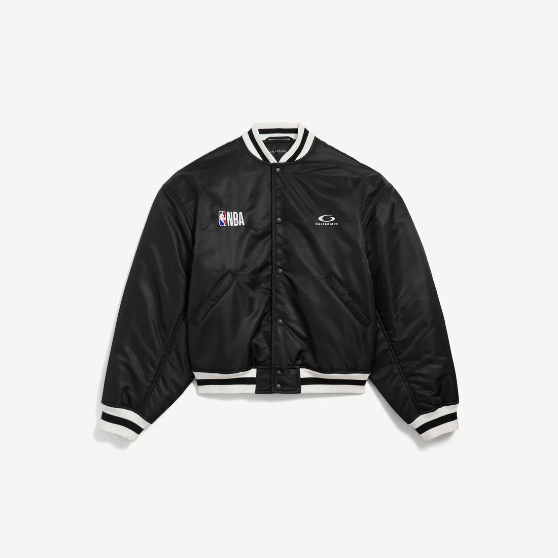 Men's Balenciaga | Nba Collaboration Coach Jacket in Black - 1