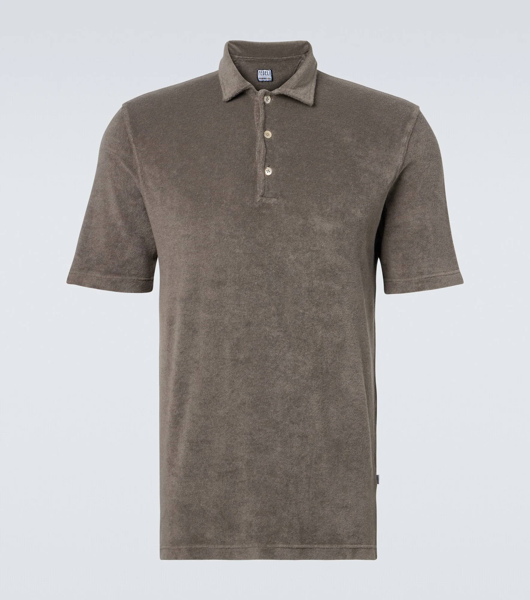 Mondial cotton terry polo shirt - 1