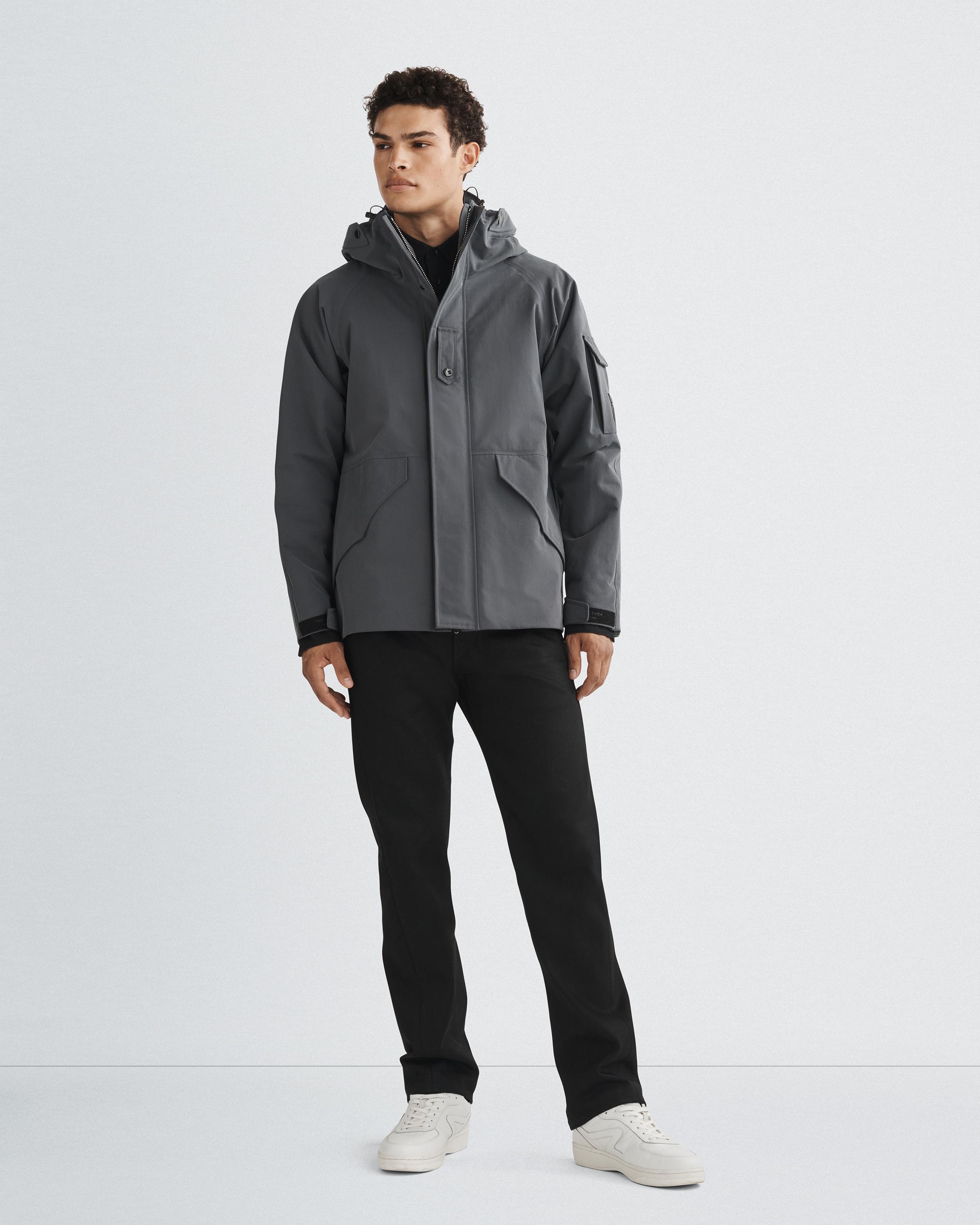 rag & bone Surplus Nylon Waterproof Parka Relaxed Fit | REVERSIBLE