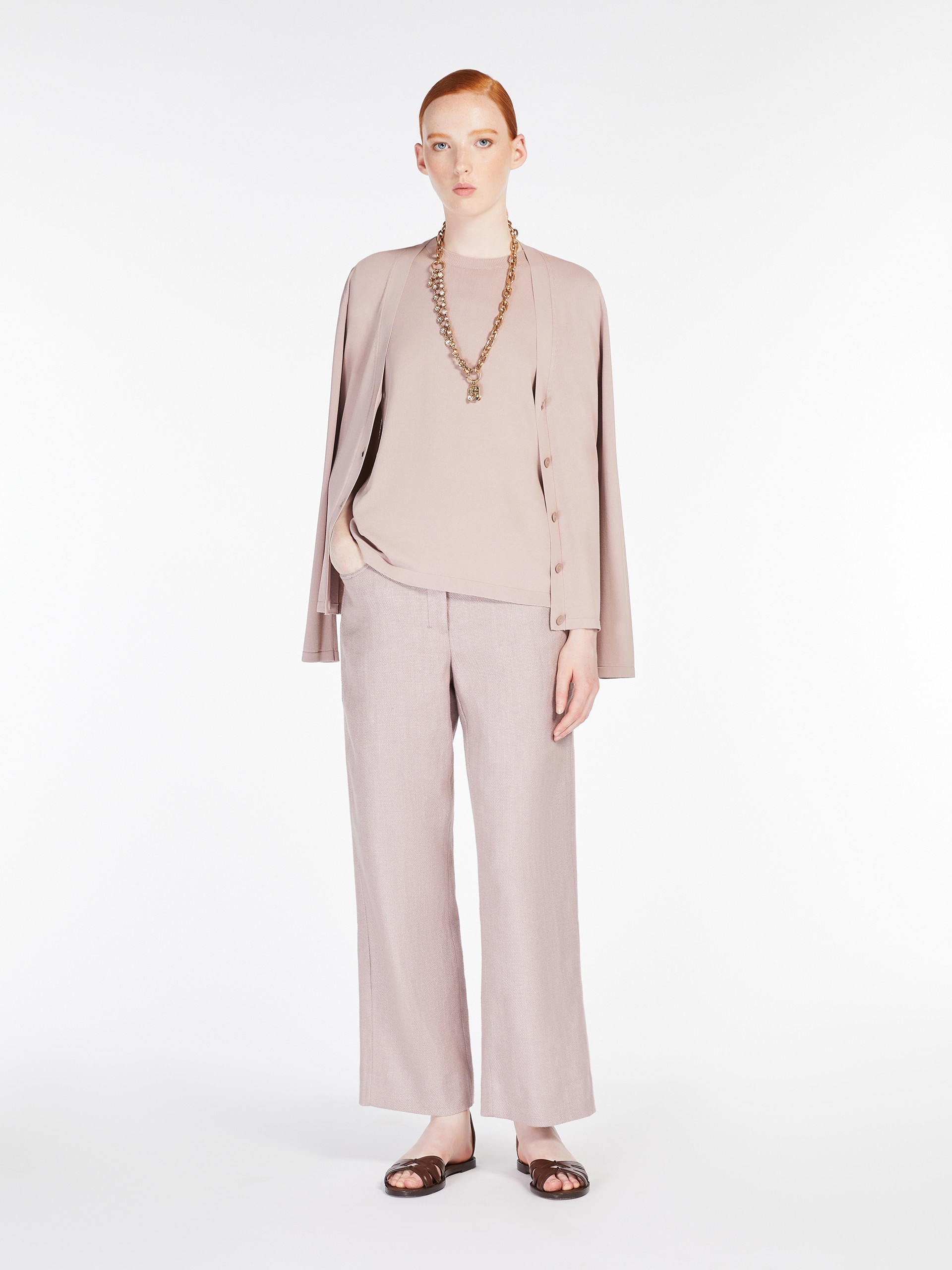 CANAPA Viscose crepe cardigan - 2