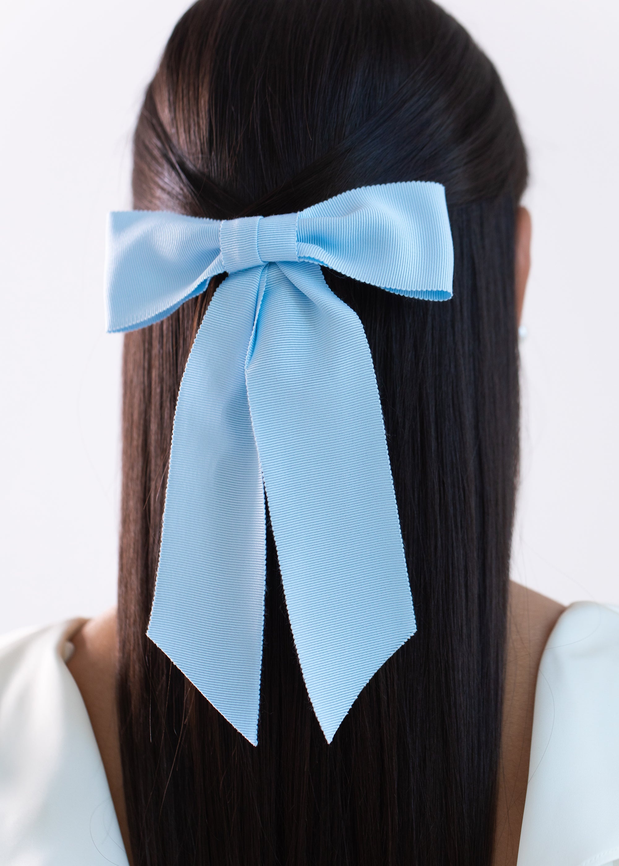 Alice Grosgrain Bow Barrette - 3