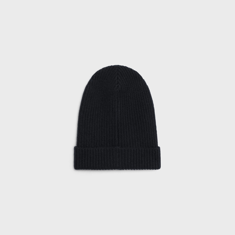 CELINE BEANIE IN RIBBED WOOL 3