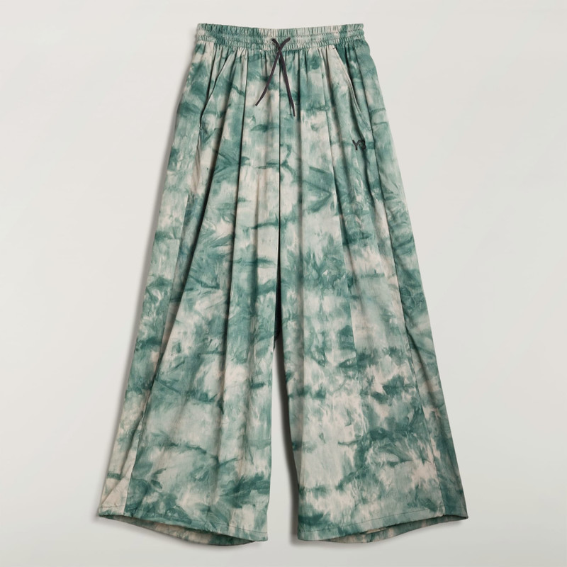 Y-3 RAW EDGE 3 STRIPES AOP WIDE PANTS 1