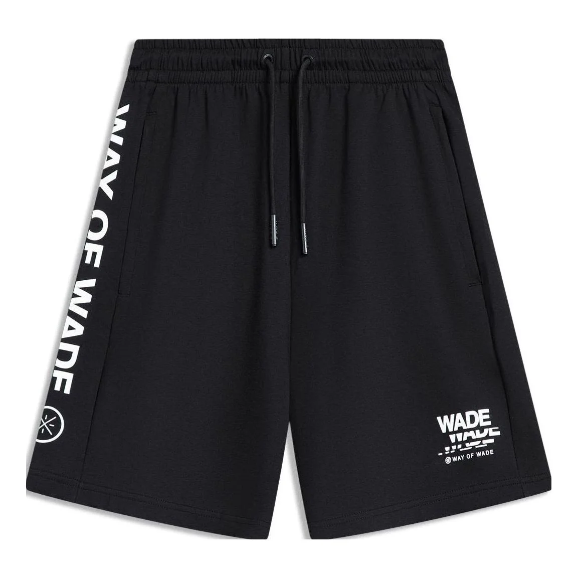 Li-Ning Way Of Wade Graphic Shorts 'Black White' AKST319-1 - 1