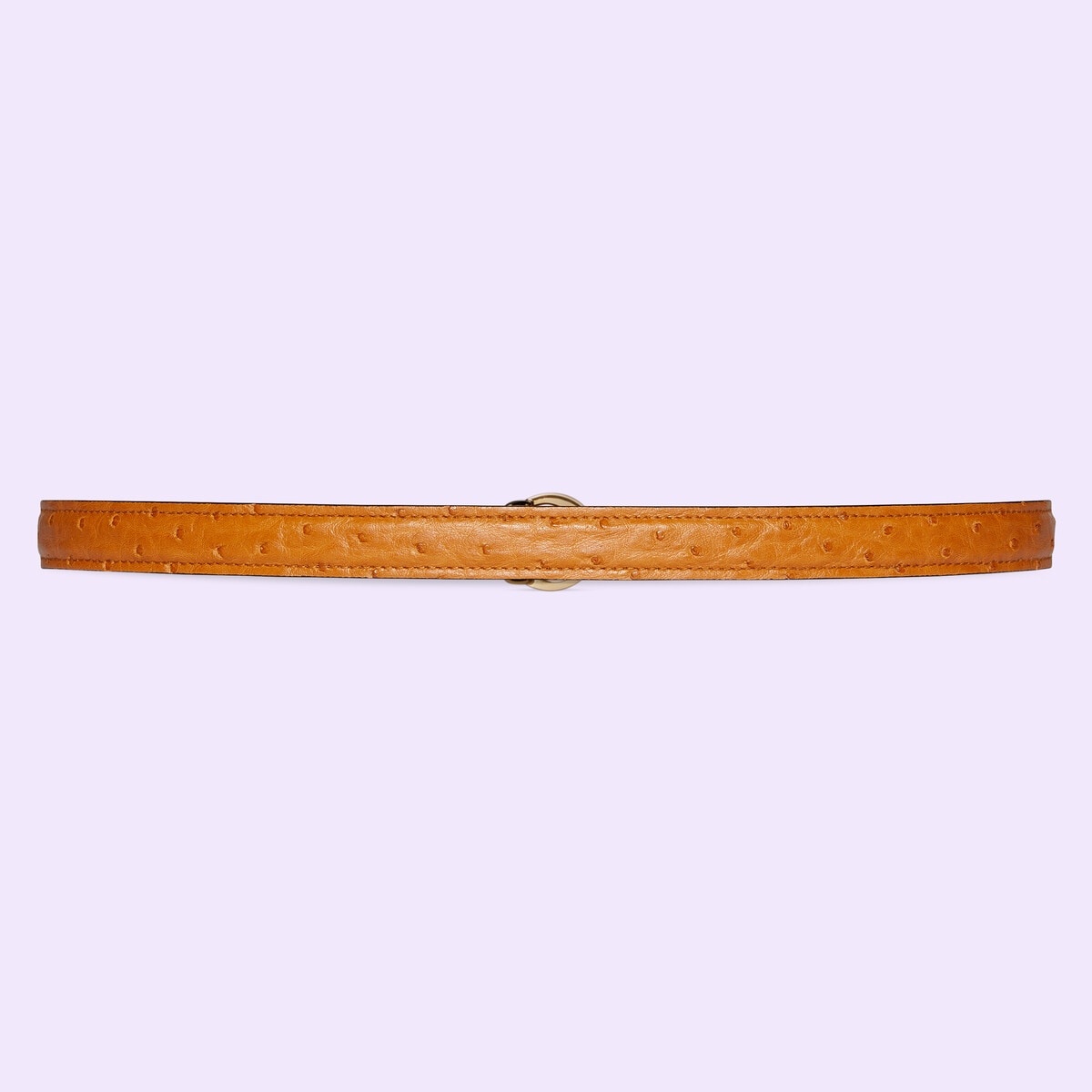 Gucci Blondie ostrich belt - 4