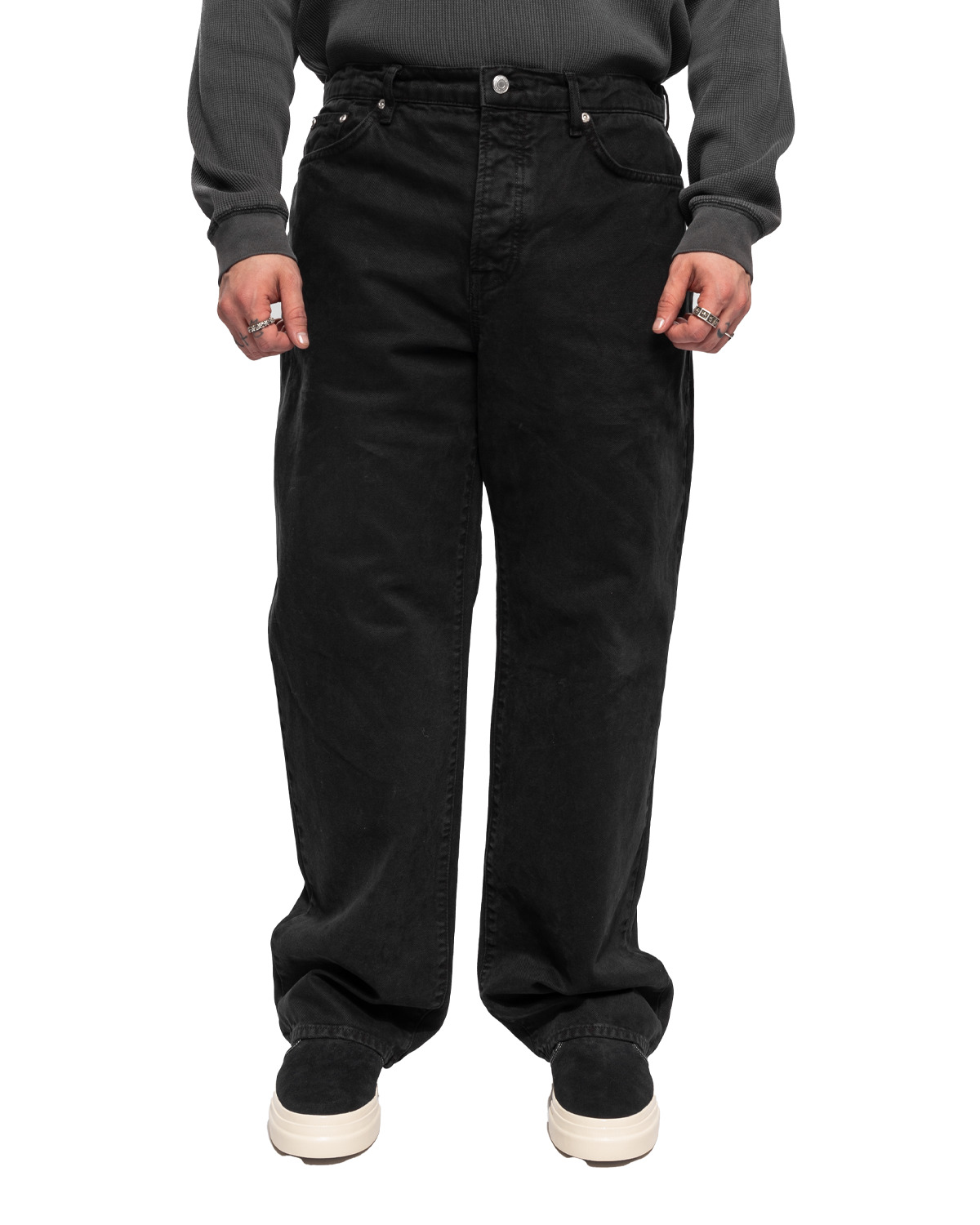 Big Ol Jean Washed Canvas Black - 1