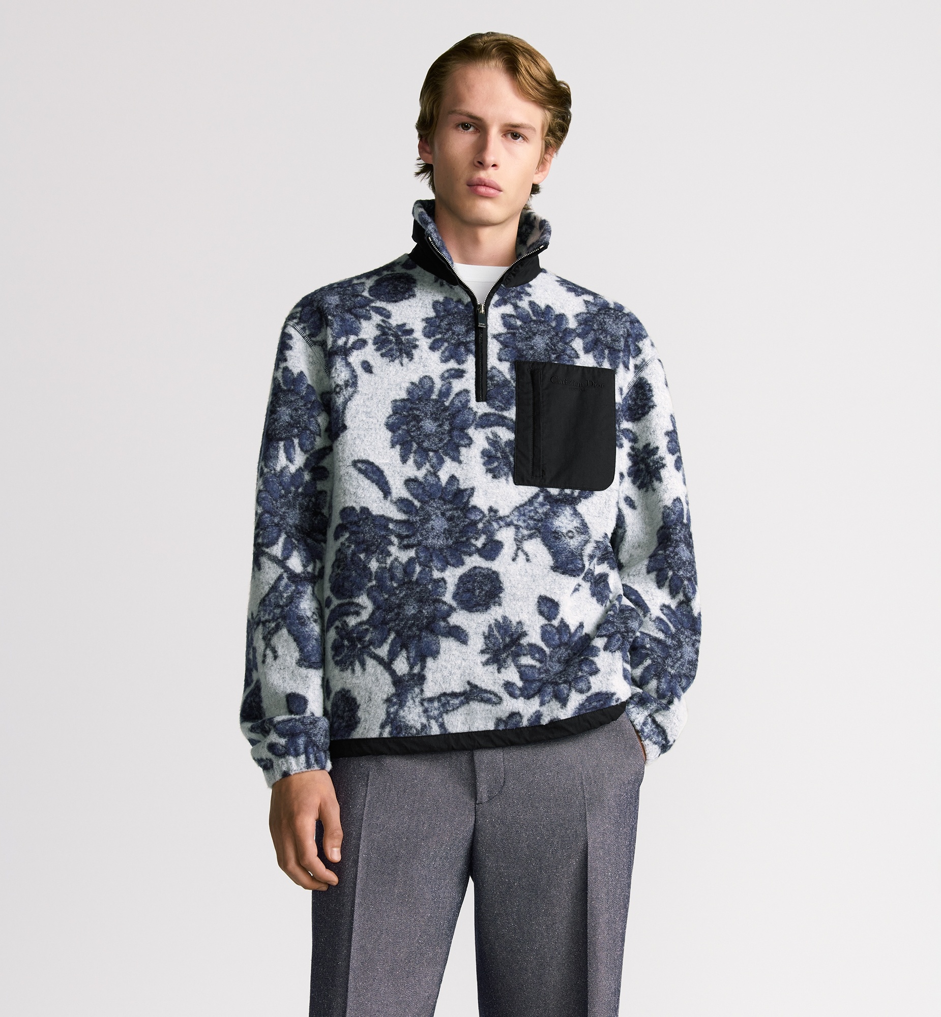 Dior☆DIOR AND HYLTON NEL セーター。 Dior DIOR AND HYLTON NEL Sweatshirt | REVERSIBLE