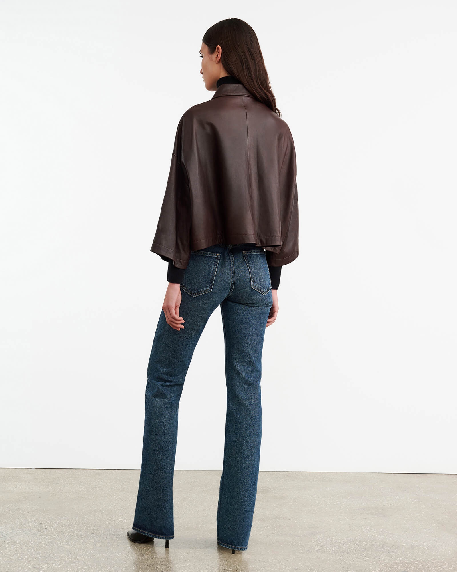INES LEATHER JACKET - 5