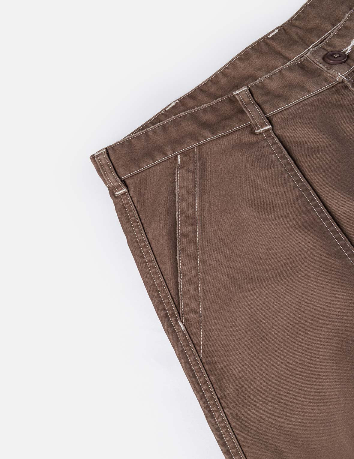 Hand-Painted Seagull Print Relax Fit Flight Pants - 9