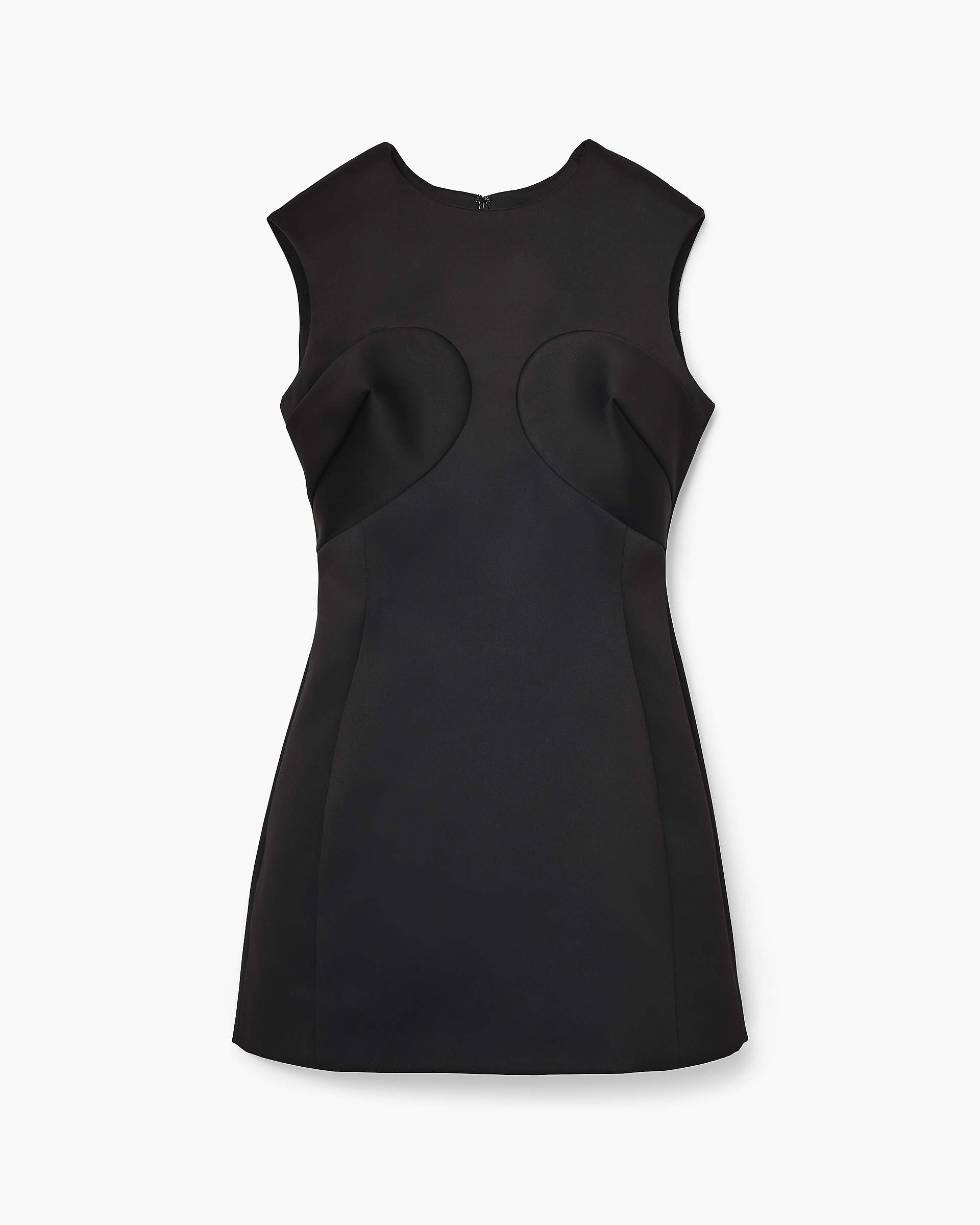 SEAMED UP SATIN DRESS - 2