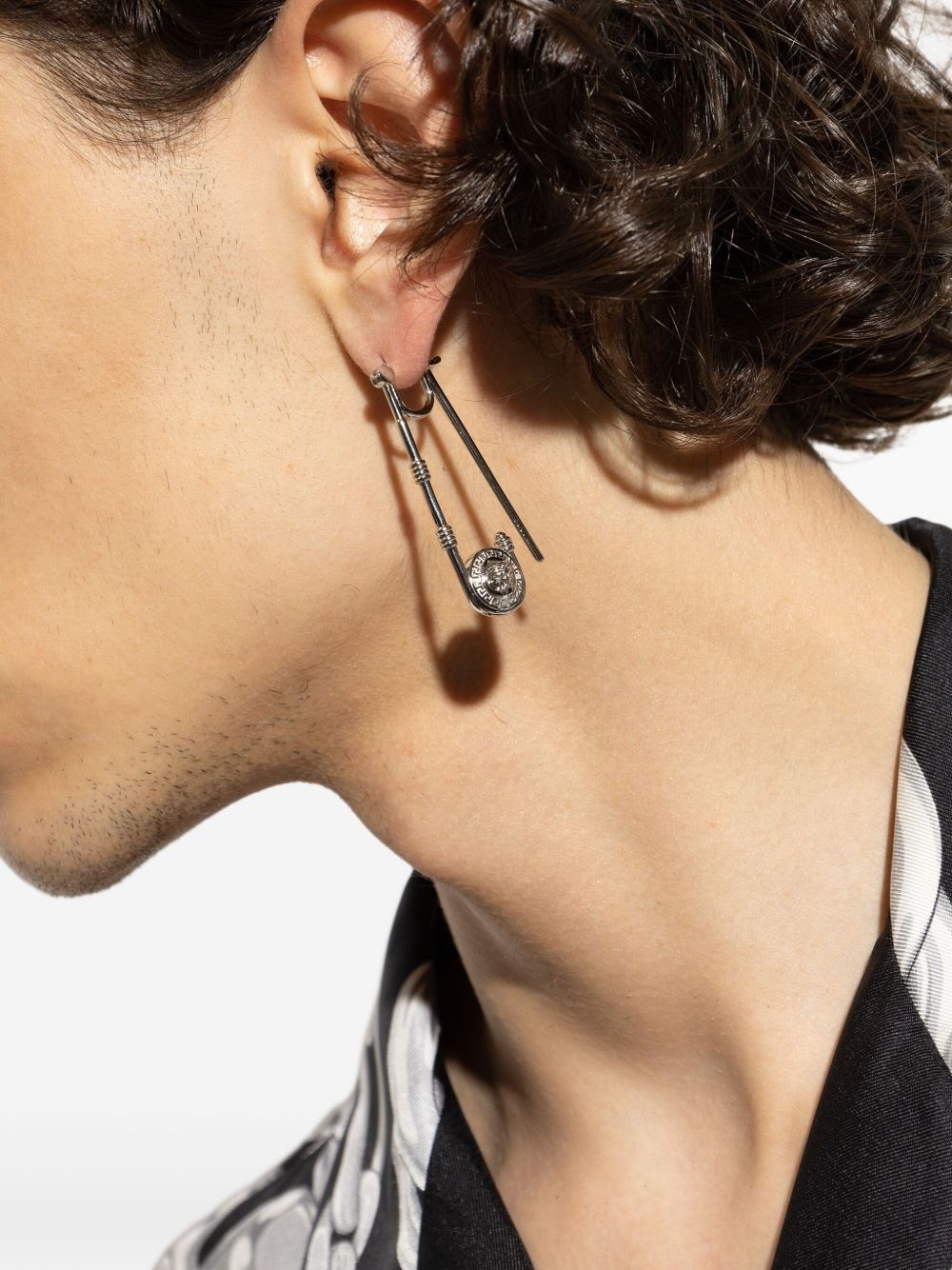 safety pin earrings - 3
