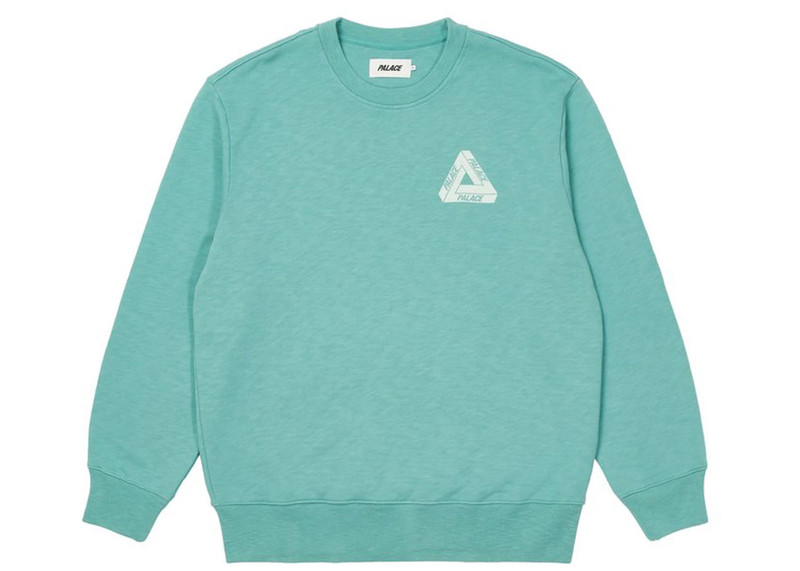 PALACE Palace Slub Crew (FW21) Green outlook