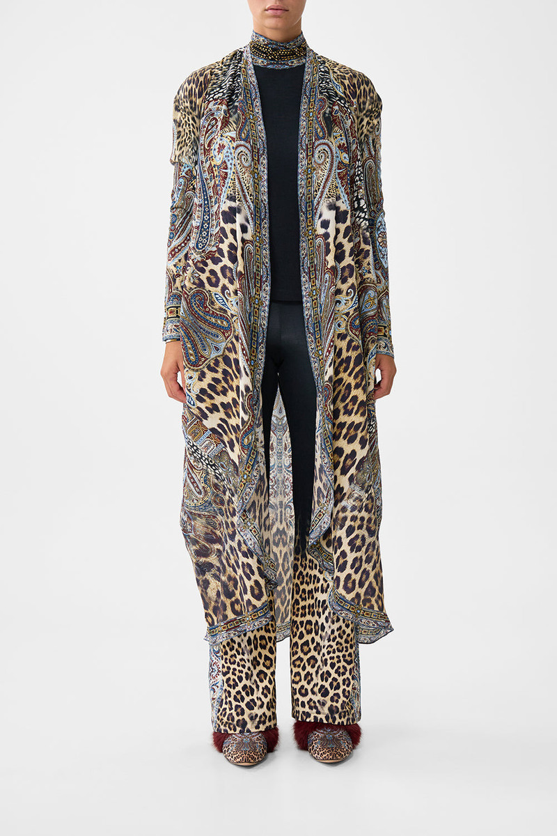 CAMILLA LONG CASUAL JACKET WITH POCKETS outlook