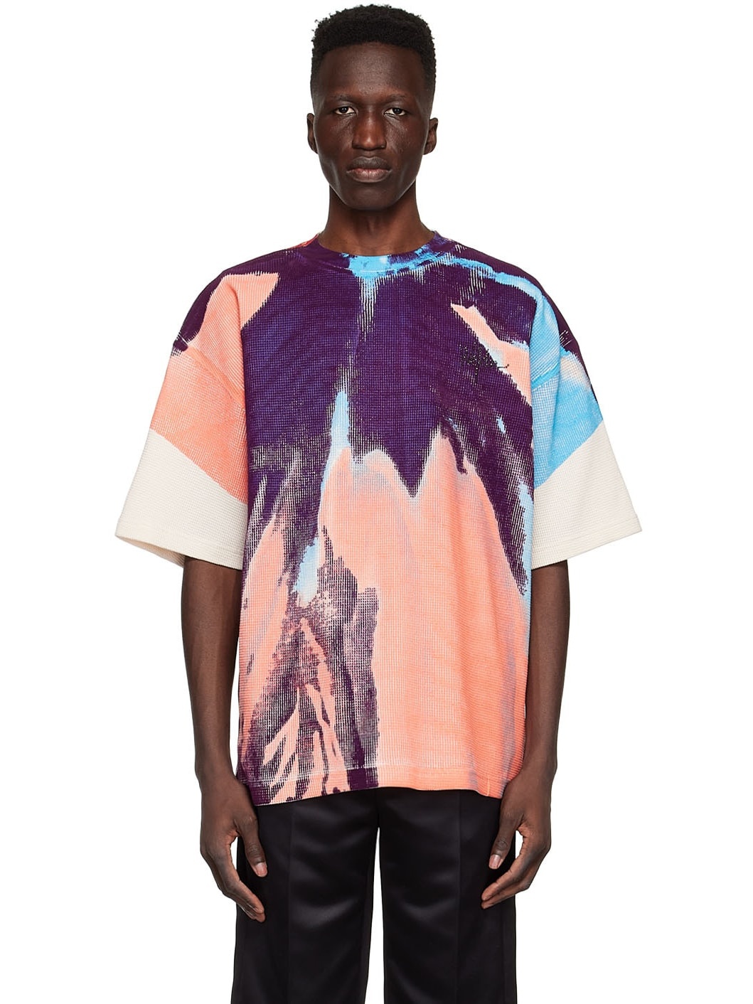 Off-White Cotton T-Shirt - 1