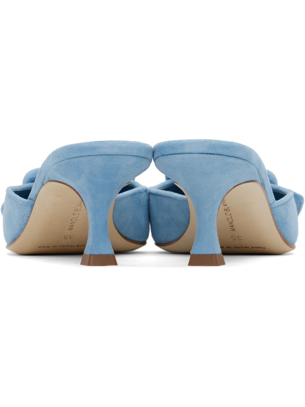 Blue Maysale Mules - 2