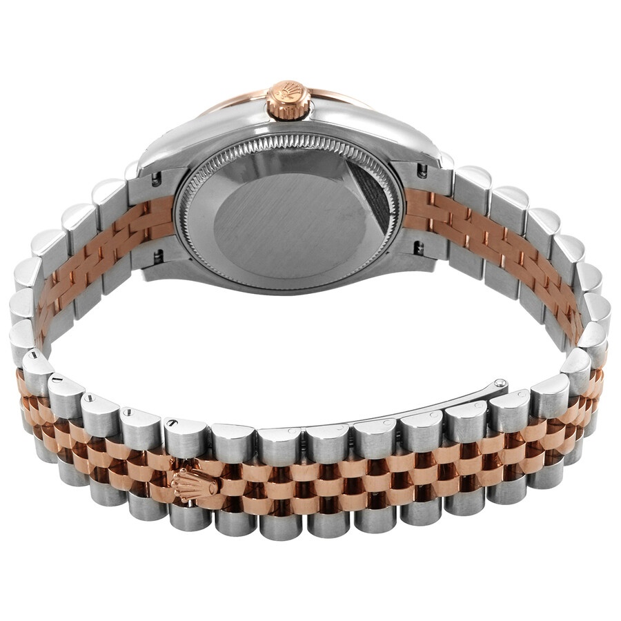 Rolex Datejust 31 Aubergine Dial Automatic Ladies Steel and 18kt Everose Gold Jubilee Watch 278381AU - 3