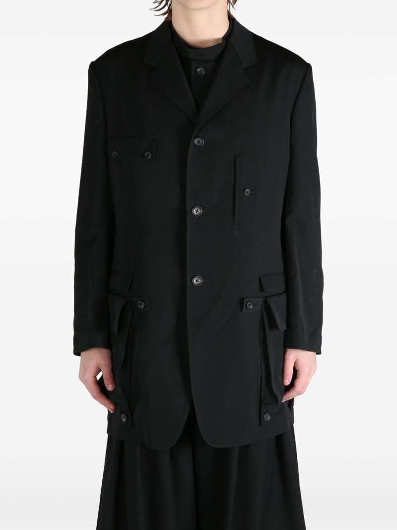 Yohji Yamamoto wool gabardine outlook