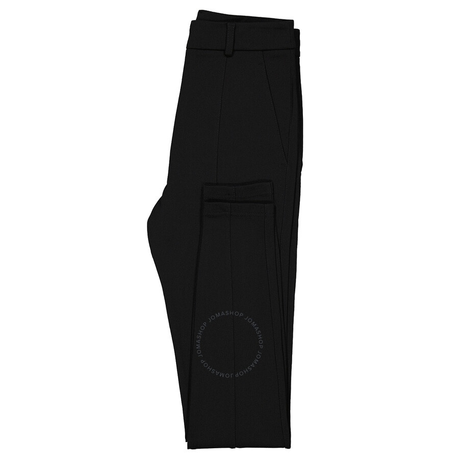 Burberry Ladies Black Stretch Jersey Jodhpurs - 7
