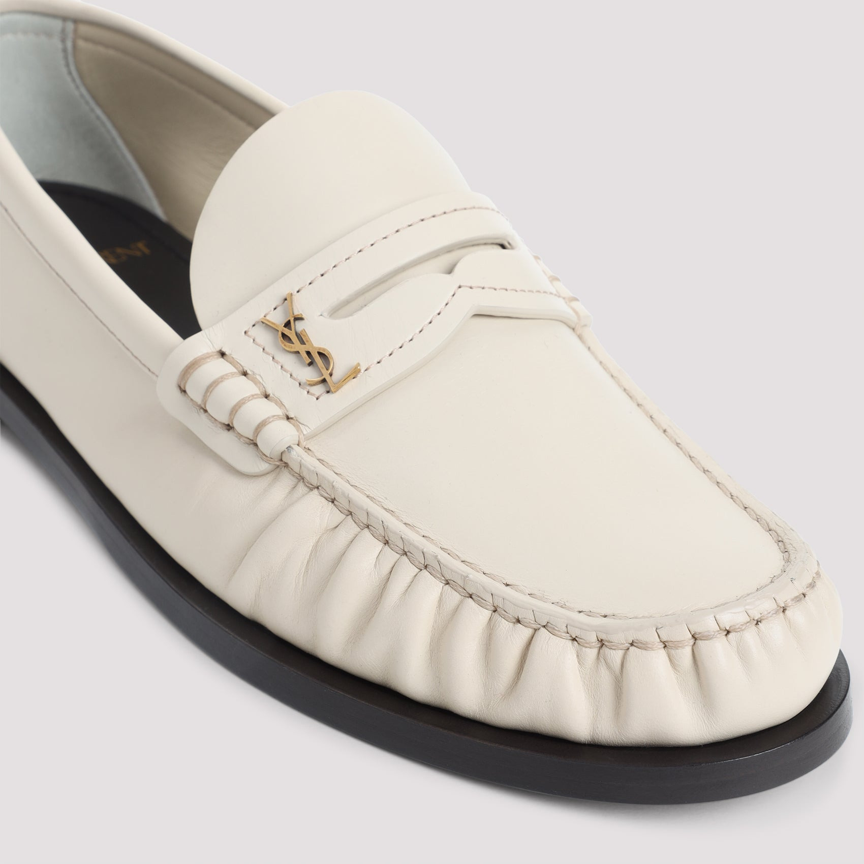 Saint Laurent Leather Loafers Women - 4