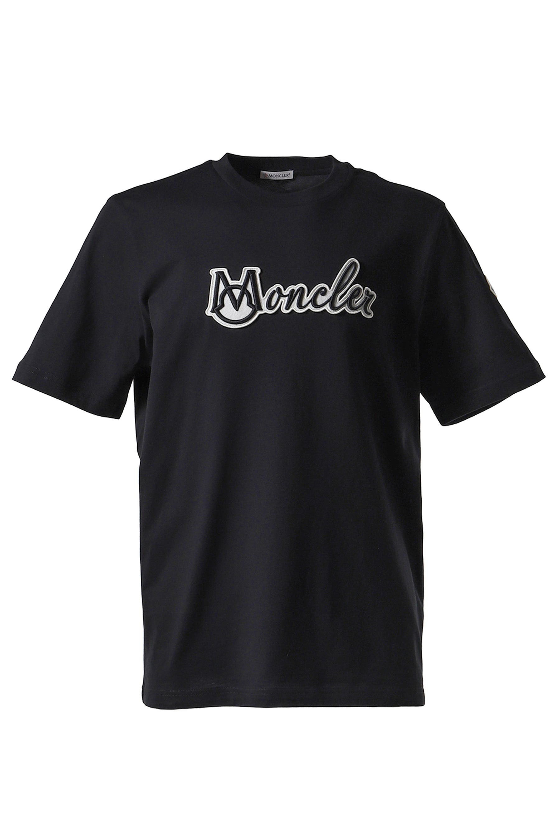EMBROIDERED LOGO SS T-SHIRT / BLK - 5
