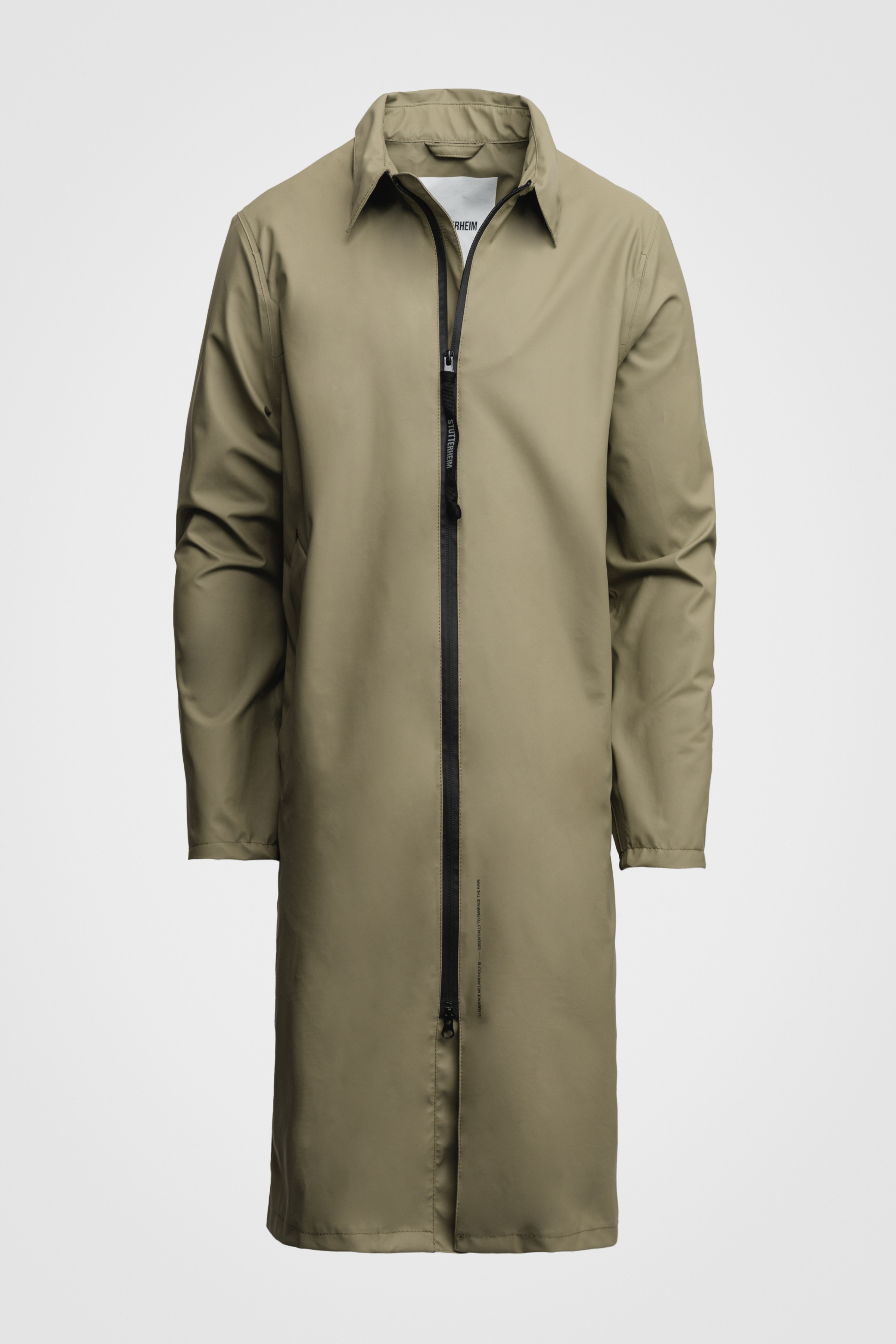 Portabello Lightweight Parka Aloe - 1