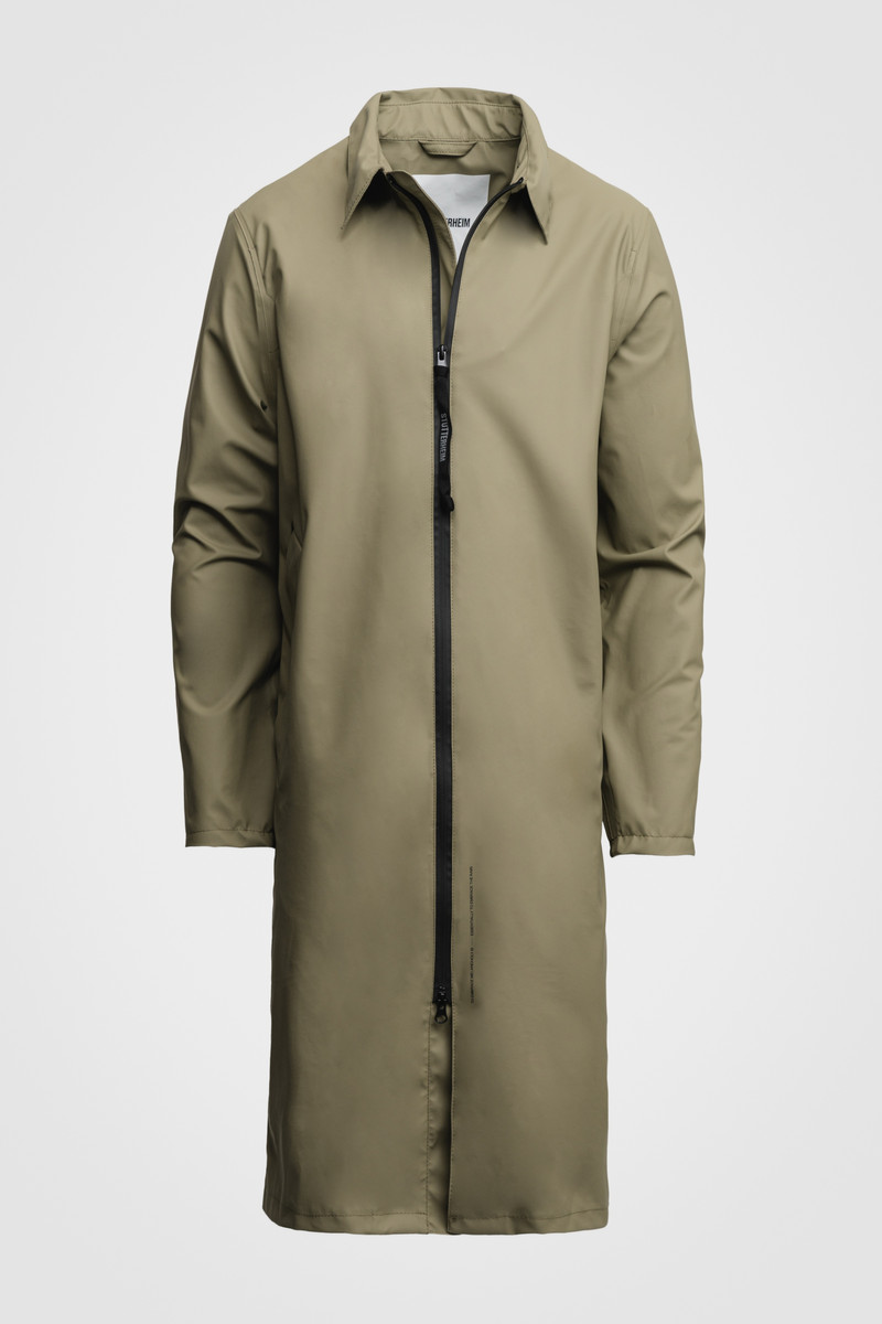 Portabello Lightweight Parka Aloe 1