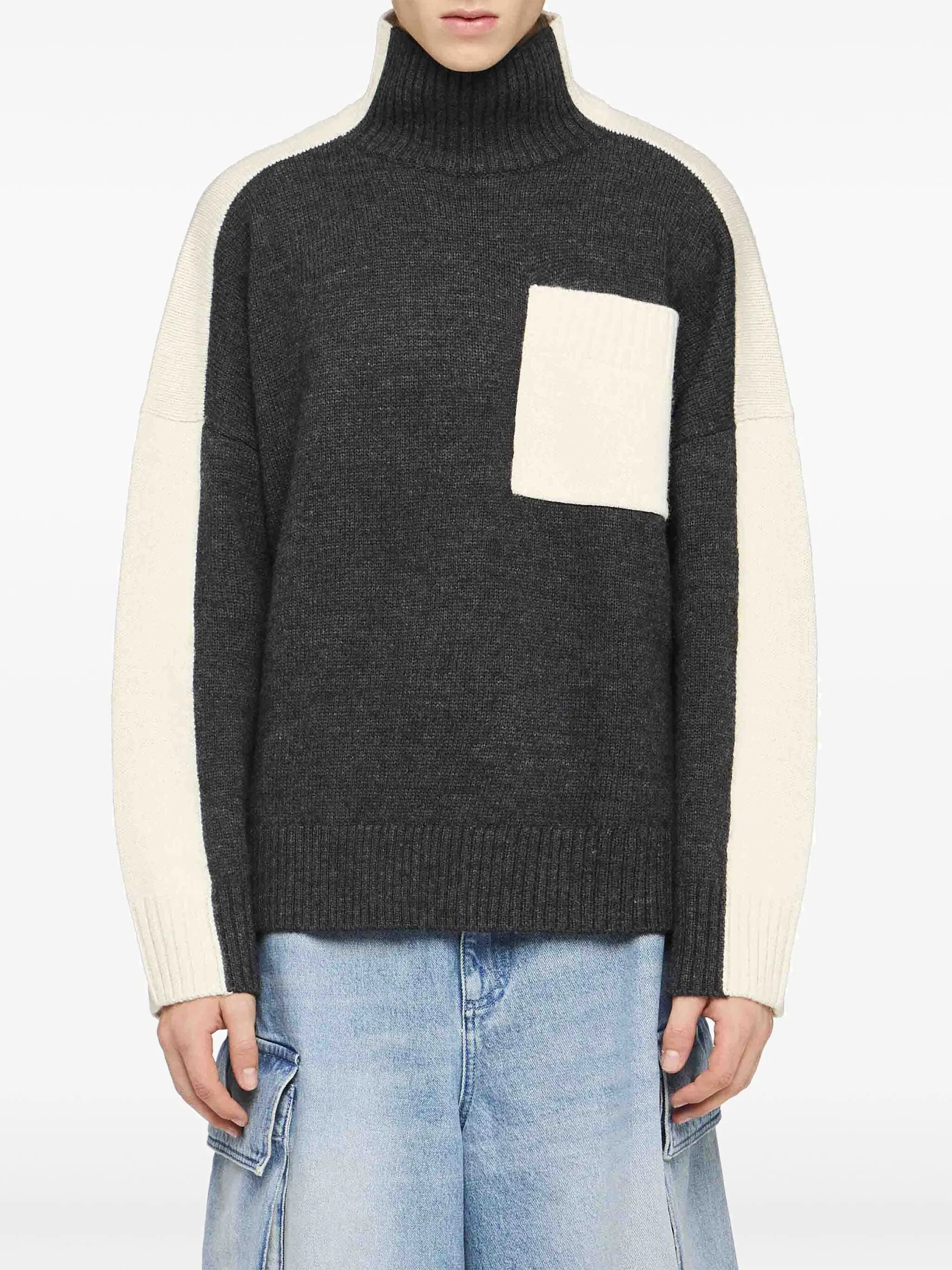 Jw Anderson Two-tone Sweater - 4