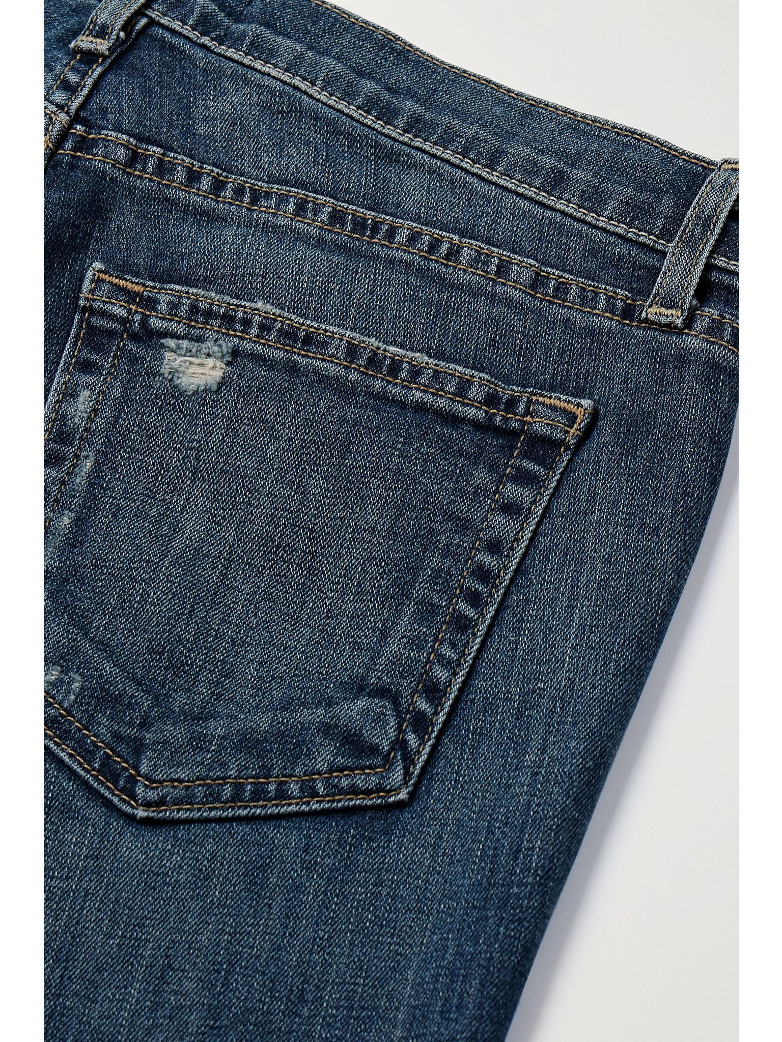 Celia high-rise straight-leg jeans Blue - 6