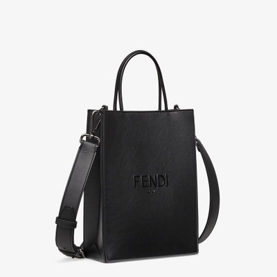 FENDI Black leather bag outlook