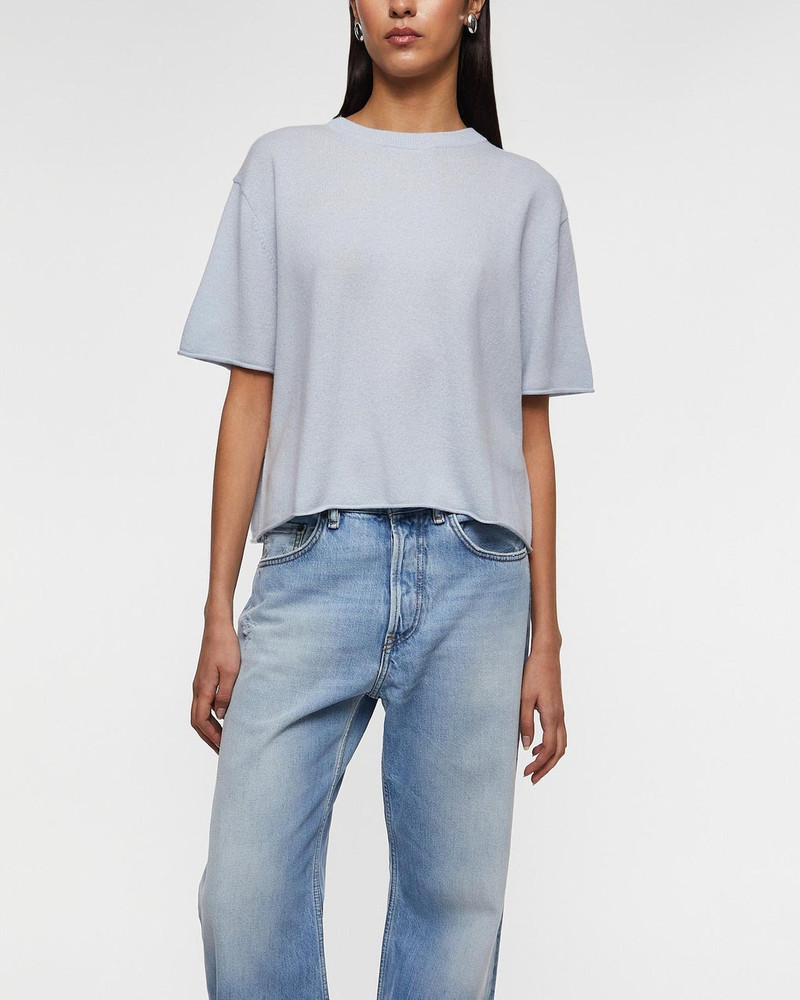 LISA YANG T-shirt Cila Cashmere Blue outlook
