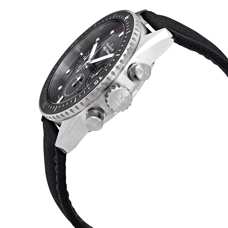 Blancpain Fifty Fathoms Bathyscaphe Meteor Grey Dial Chonograph Automatic Men's Watch 5200-1110-B52A - 2