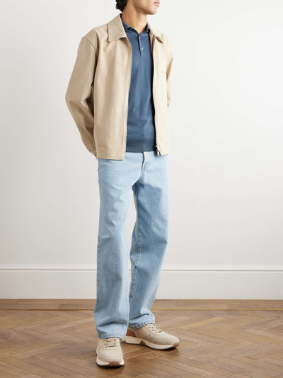 Loro Piana Slim-Fit Wish Virgin Wool Polo Shirt outlook