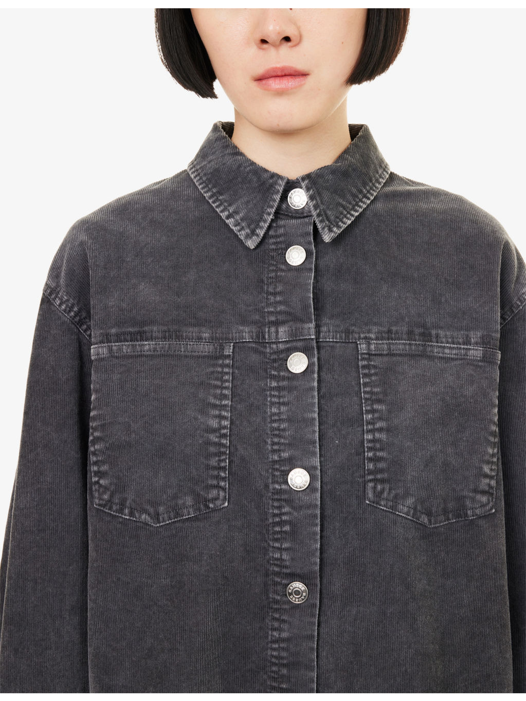 Regular-Fit Sofie Cotton-Corduroy Shirt - 5