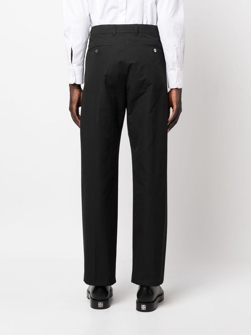 drawstring-waist straight-leg trousers 4