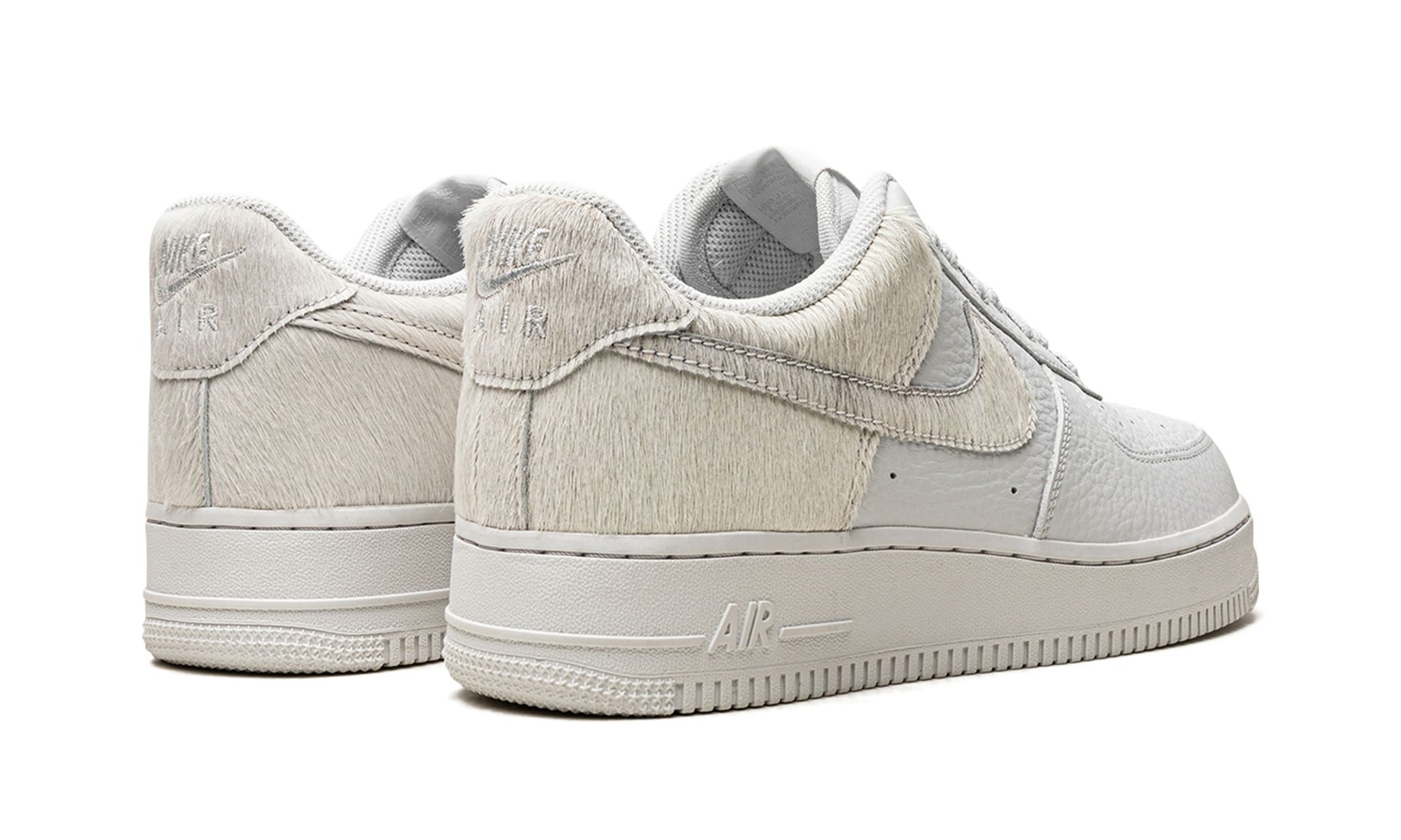 AIr Force 1 "White Pony Hair Heel" - 3